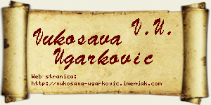 Vukosava Ugarković vizit kartica